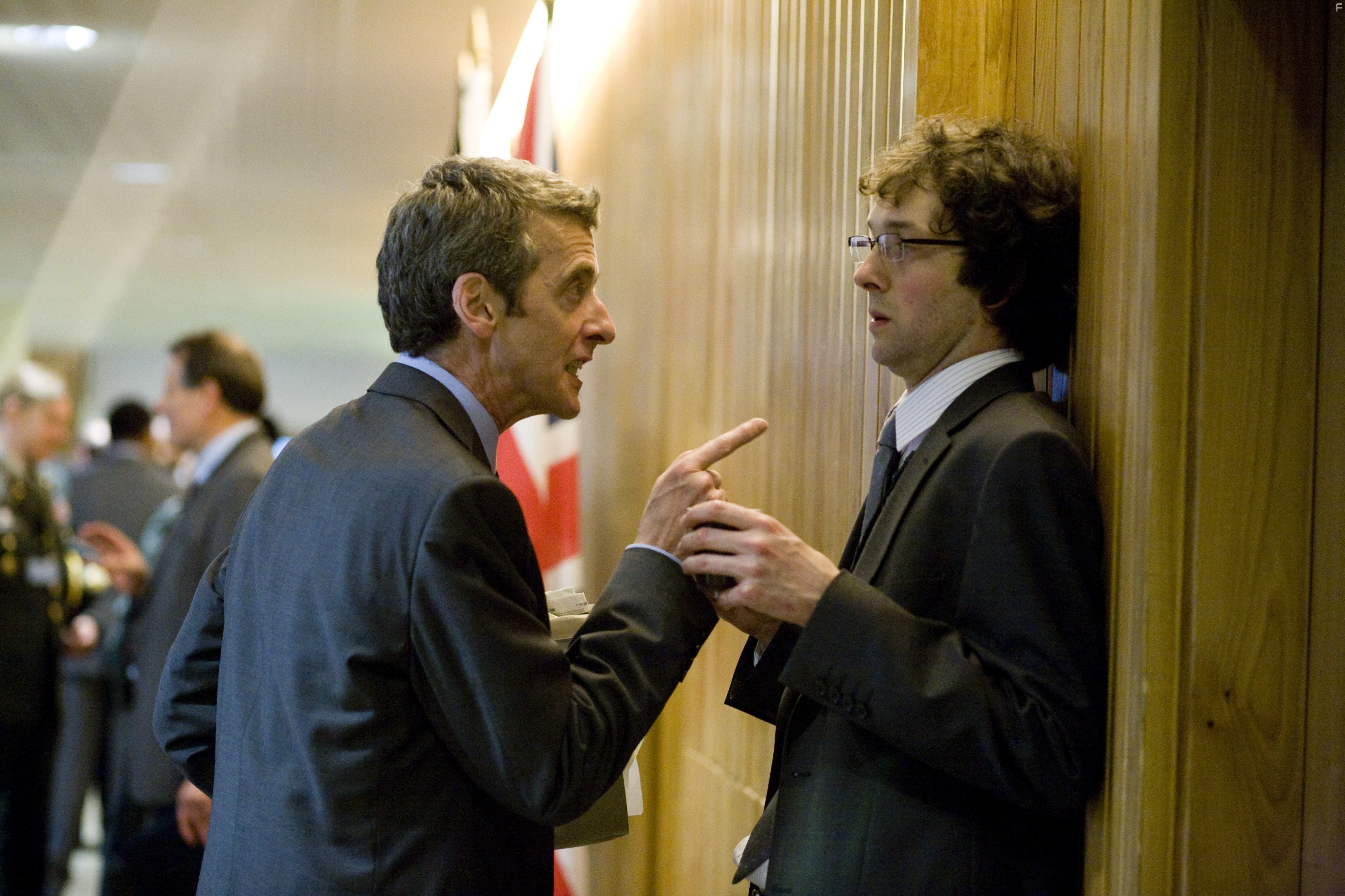 Peter Capaldi and Chris Addison in В петле (2009)