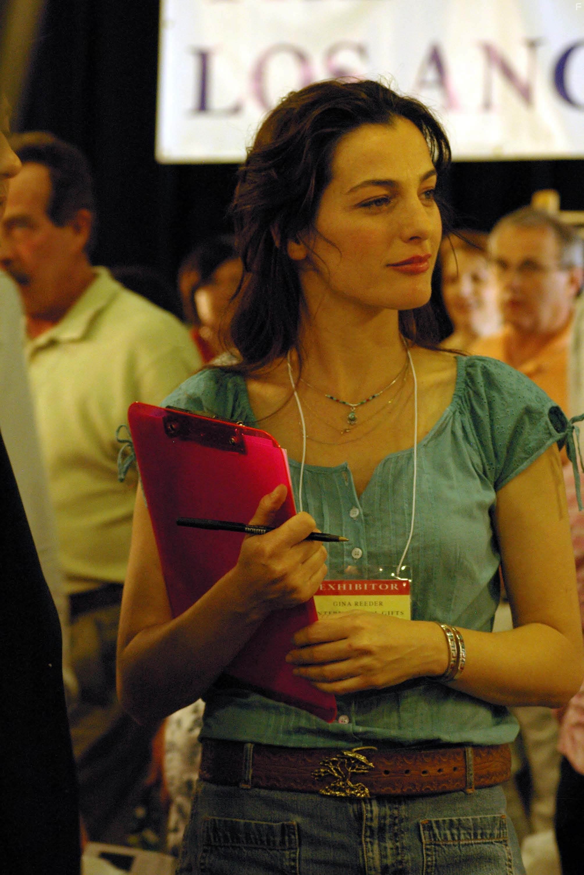 Ayelet Zurer (Gina) at LA Trade Show