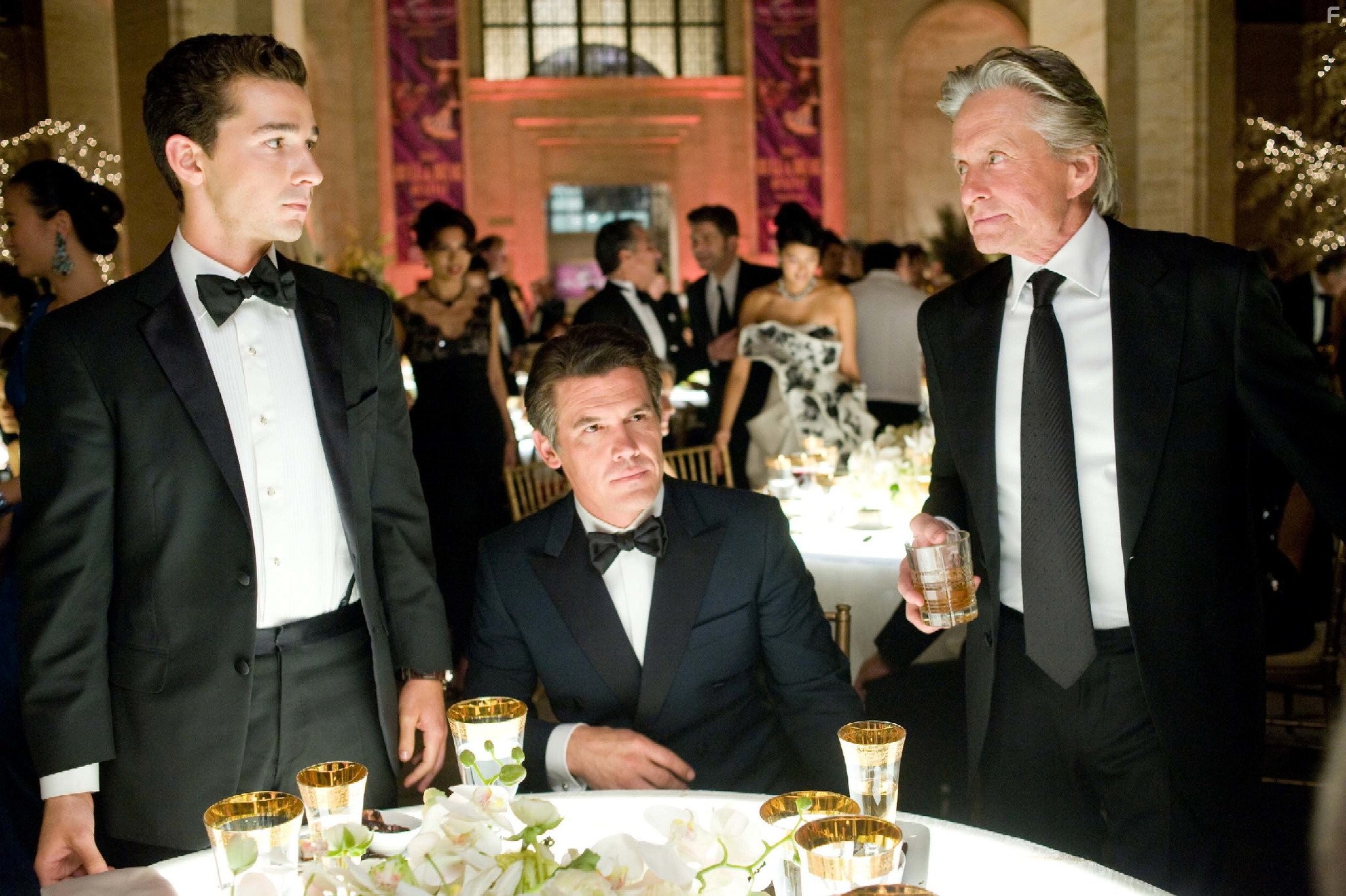 Michael Douglas, Josh Brolin, and Shia LaBeouf in Уолл Стрит: Деньги не спят (2010)