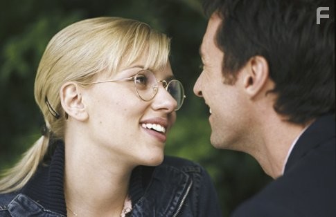 Hugh Jackman and Scarlett Johansson in Сенсация (2006)