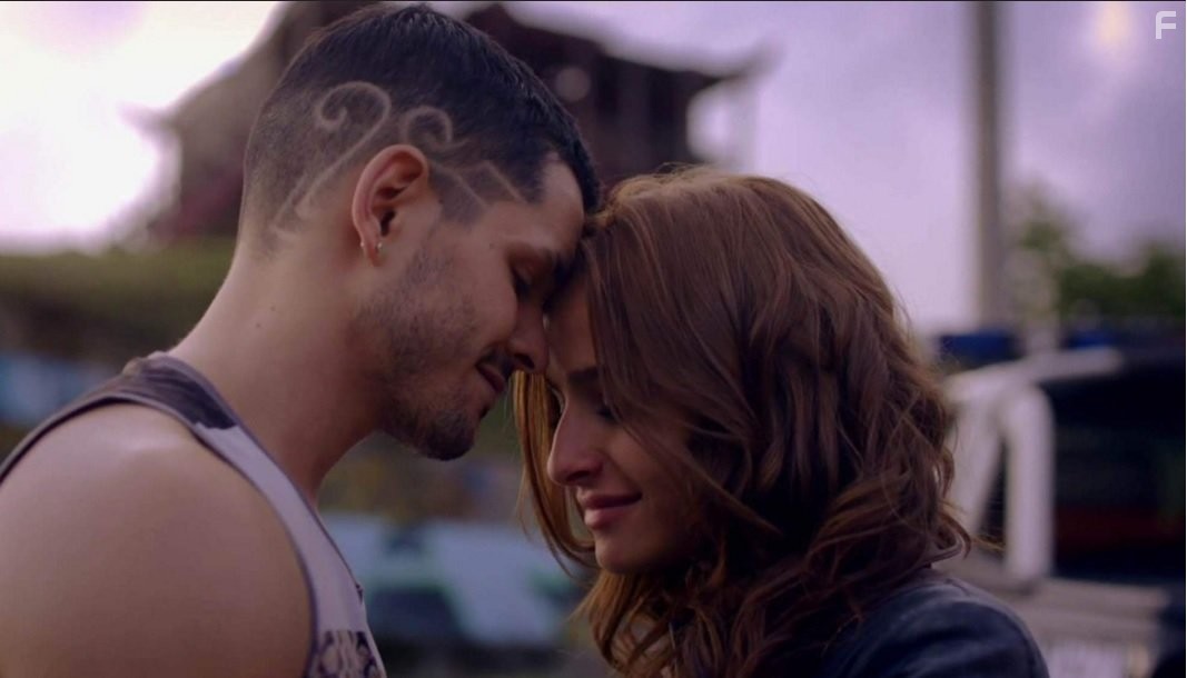 Ricardo Abarca and Brenda Asnicar in Cumbia Ninja (2013)