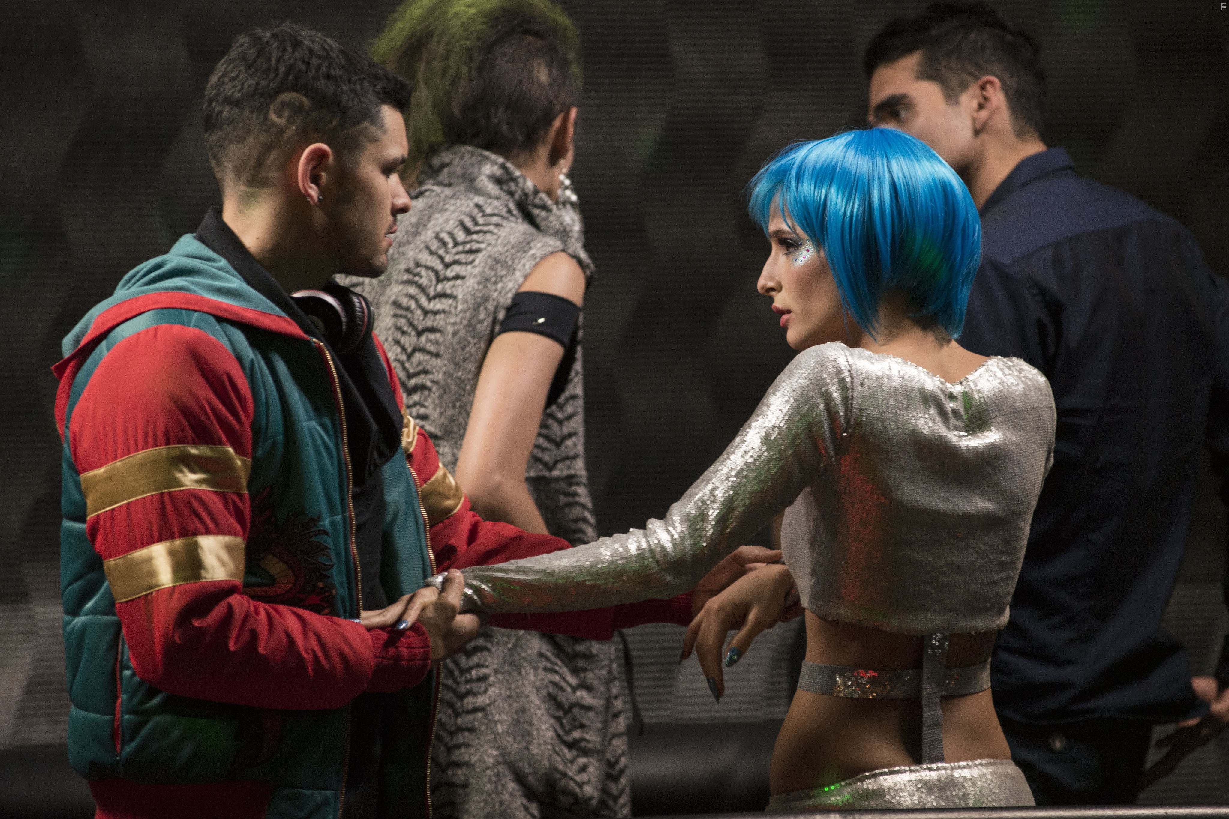 Ricardo Abarca and Brenda Asnicar in Cumbia Ninja (2013)