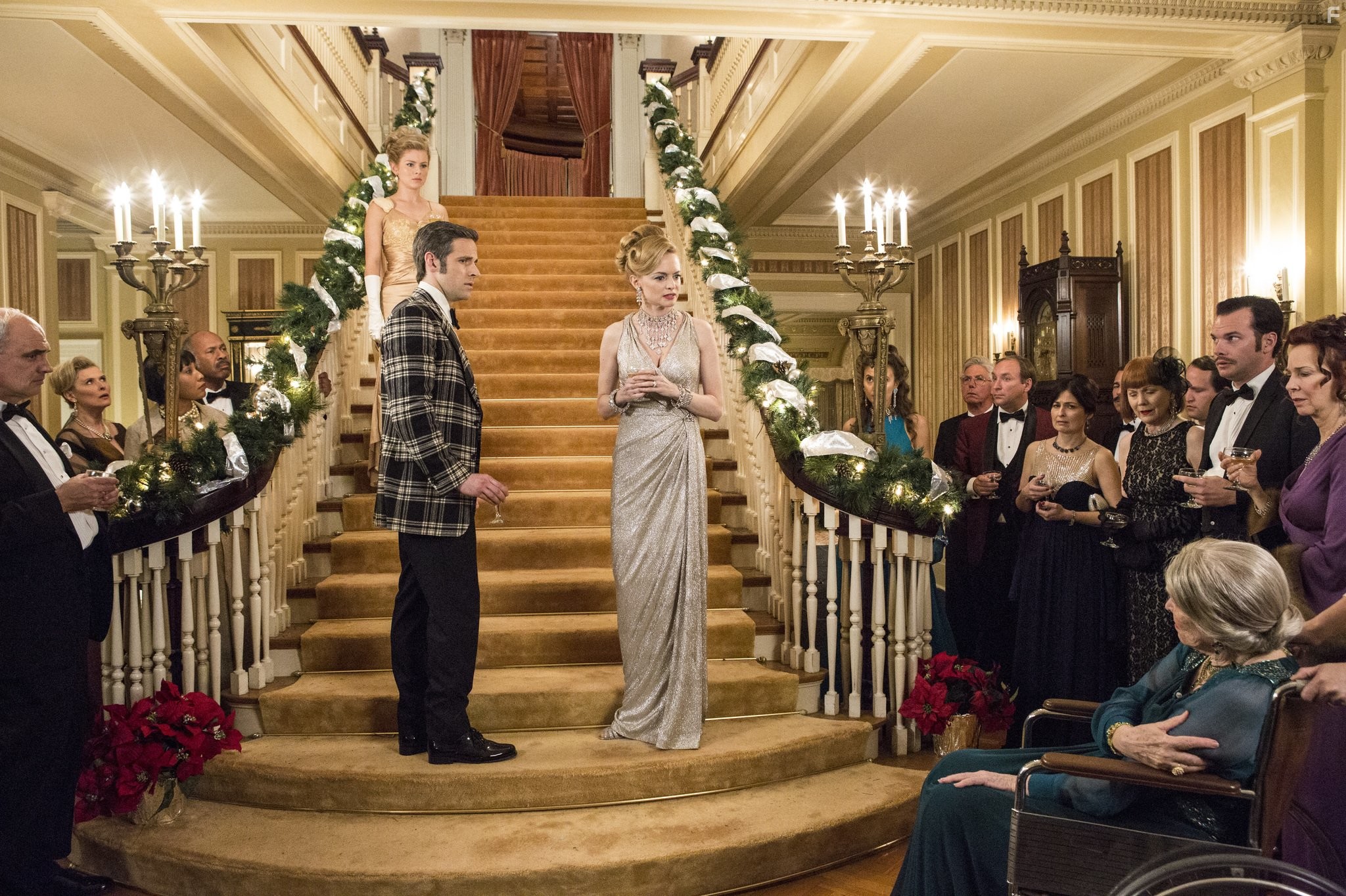 Heather Graham and Dylan Bruce in Лепестки на ветру (2014)