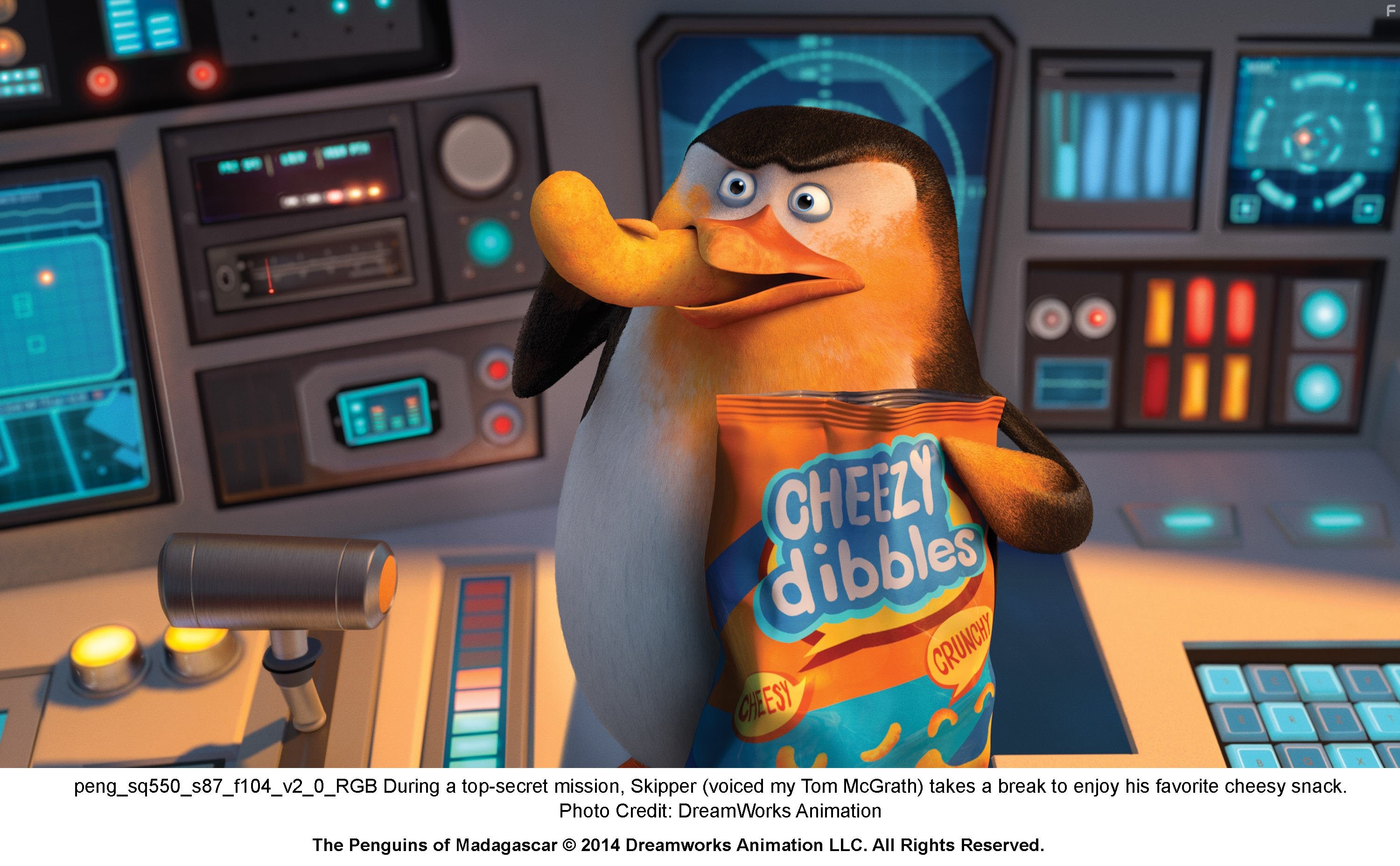 Tom McGrath in Пингвины Мадагаскара (2014)