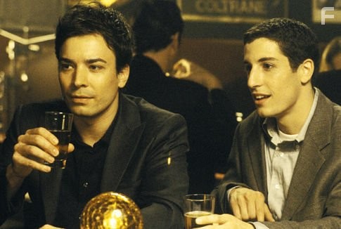 Jason Biggs and Jimmy Fallon in Кое-что ещё (2003)