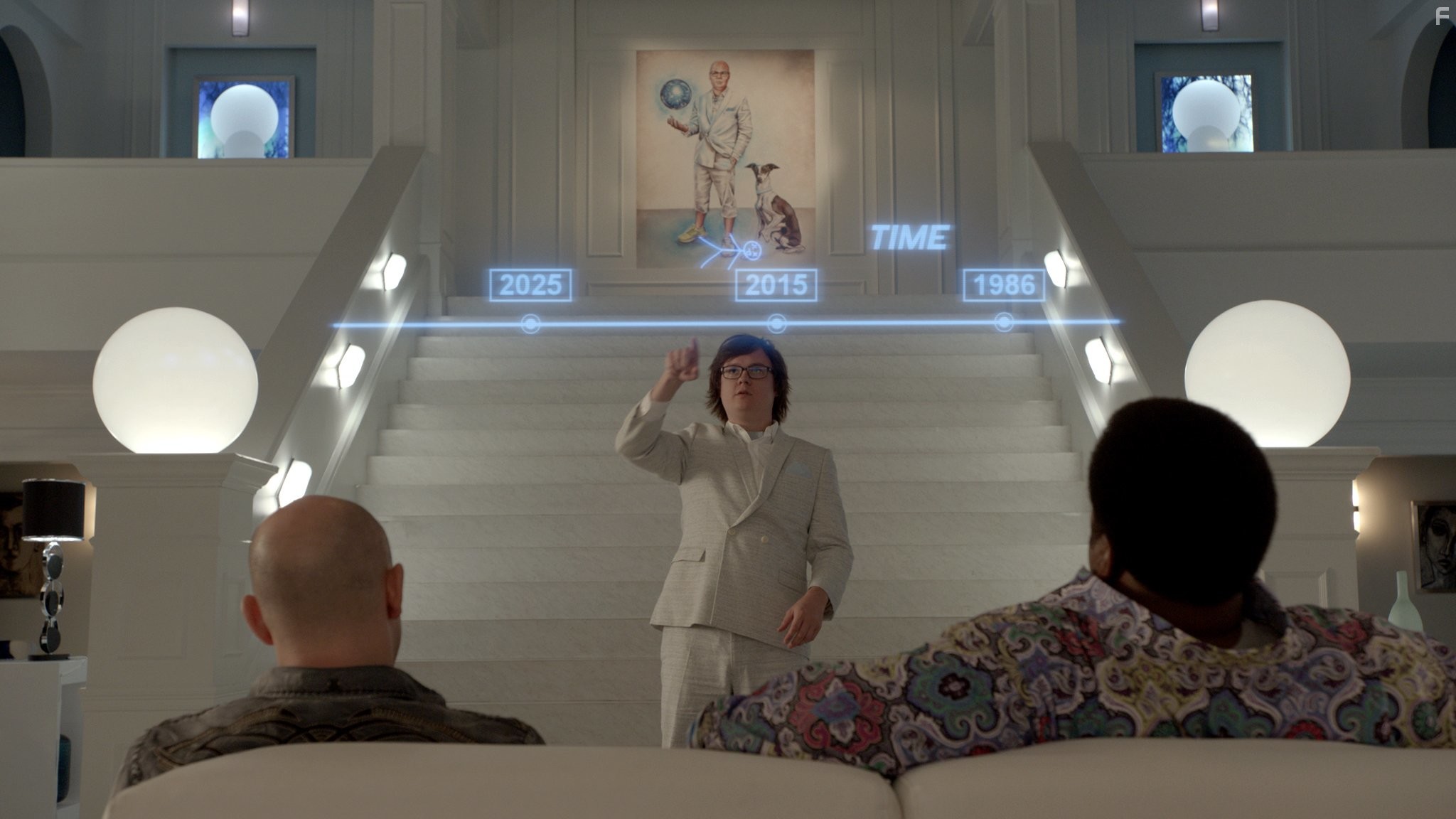 Clark Duke, Craig Robinson, and Rob Corddry in Машина времени в джакузи 2 (2015)