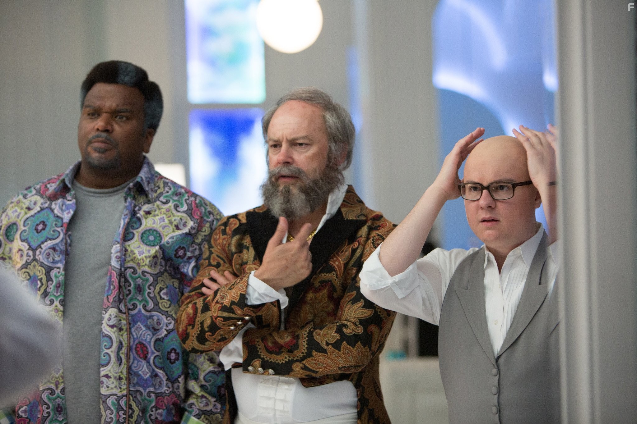 Clark Duke, Craig Robinson, and Rob Corddry in Машина времени в джакузи 2 (2015)