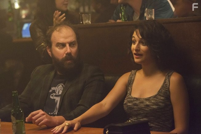 Brett Gelman and Jenny Slate in В браке (2014)