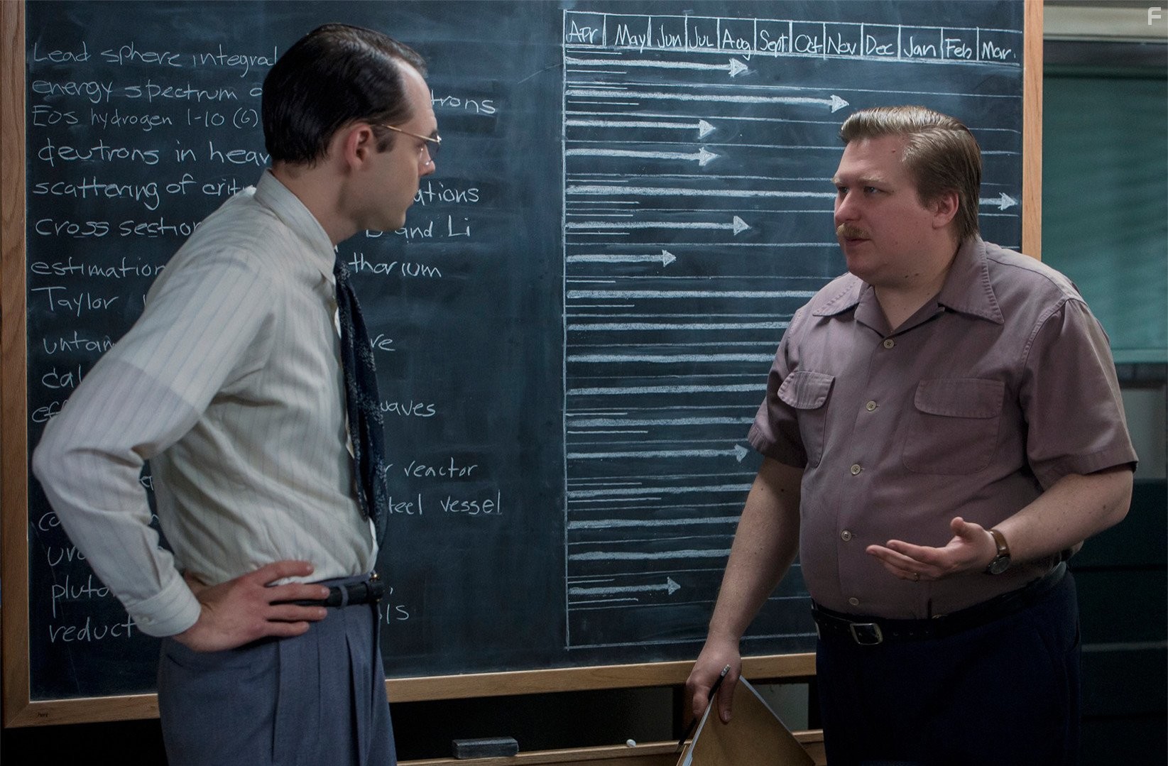 Christopher Denham and Michael Chernus in Манхэттен (2014)