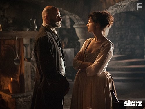 Graham McTavish and Caitriona Balfe in Чужестранка (2014)