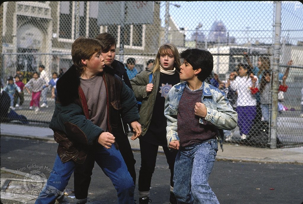 Sage Stallone and Anthony Dell in Рокки 5 (1990)