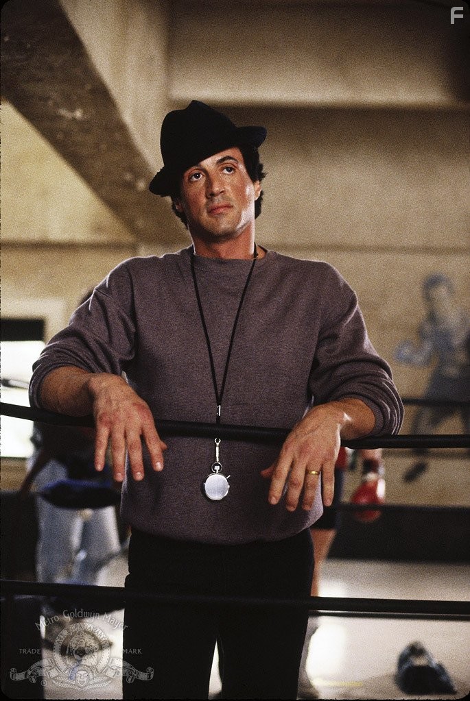 Sylvester Stallone in Рокки 5 (1990)
