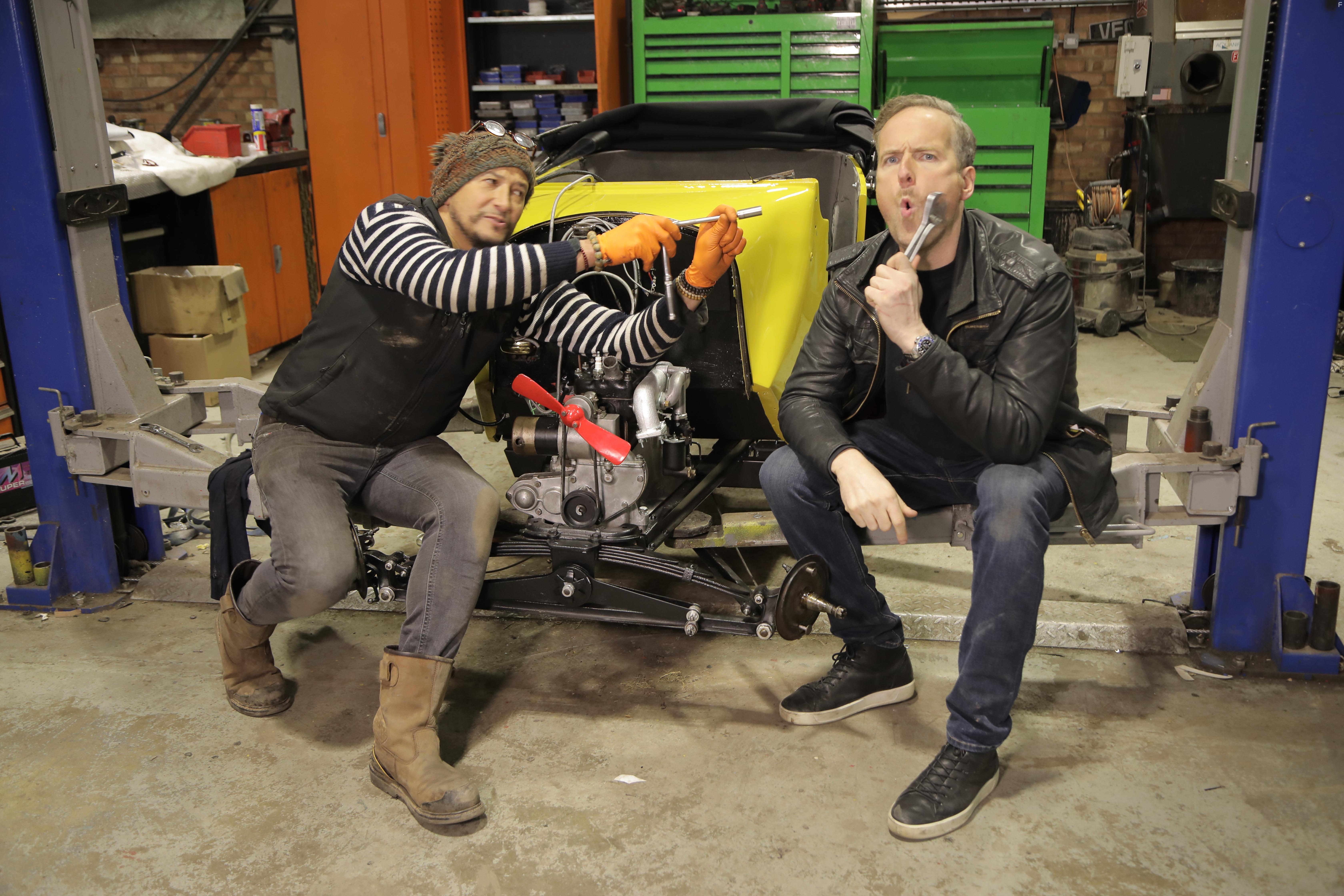 Tim Shaw and Fuzz Townshend in Car S.O.S.: Austin 7 (2020)