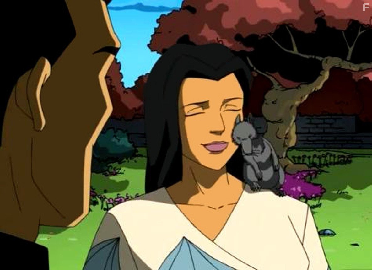 Darren Dunstan and Karen Neil in Мутанты черепашки ниндзя (2003)