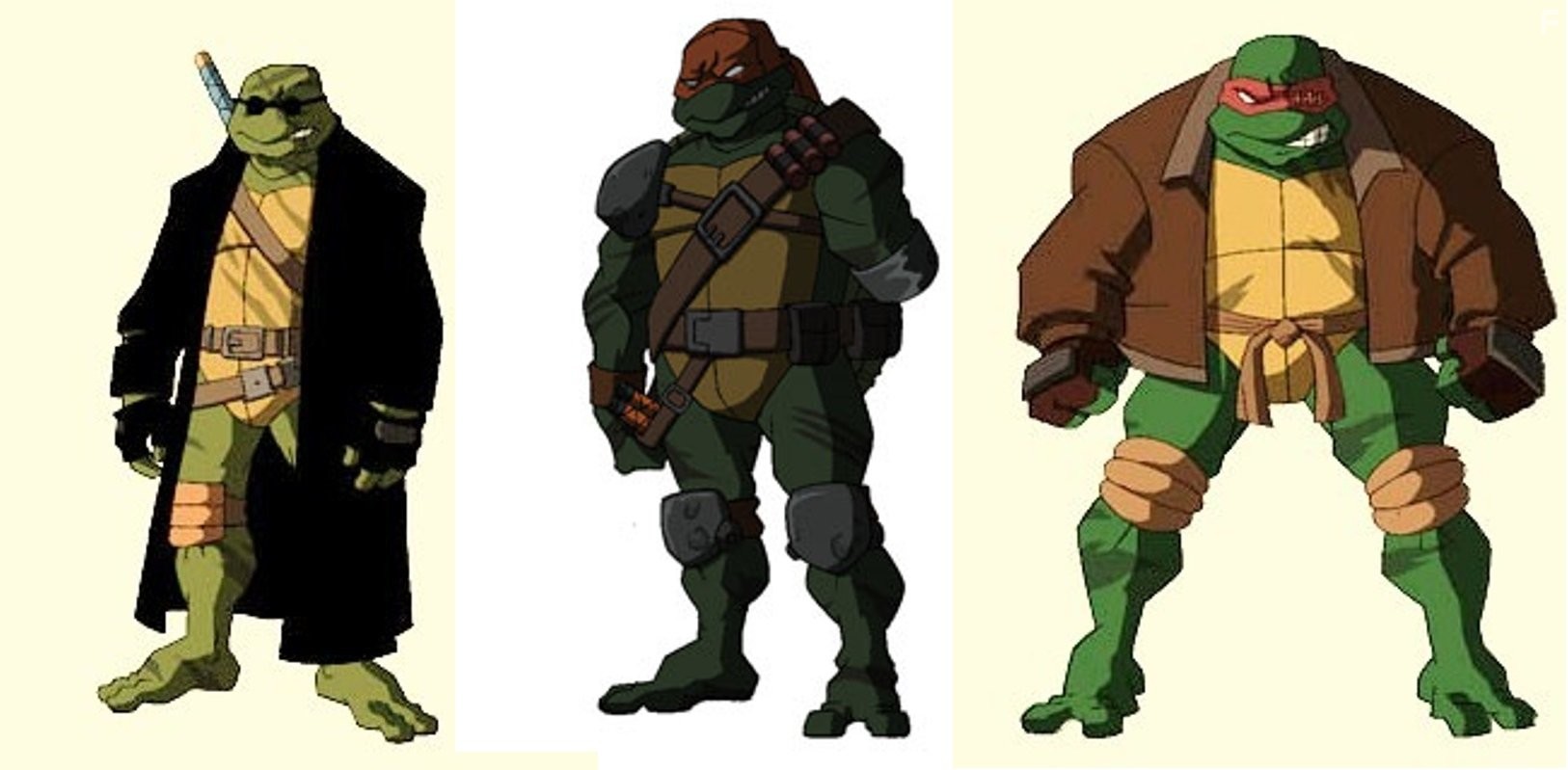 Gregory Abbey, Vinnie Penna, and Michael Sinterniklaas in Мутанты черепашки ниндзя (2003)