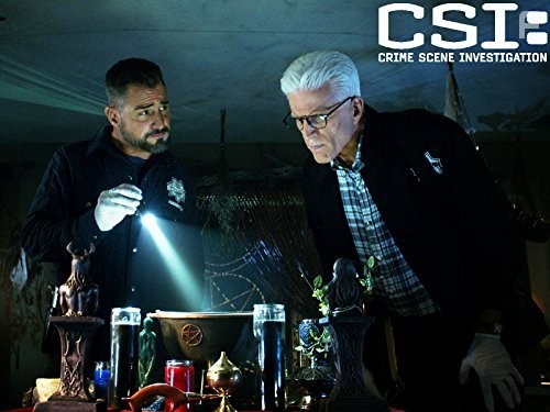 Ted Danson and George Eads in C.S.I. Место преступления (2000)