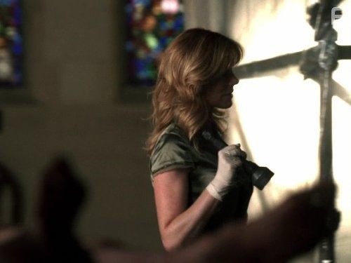 Marg Helgenberger in C.S.I. Место преступления (2000)