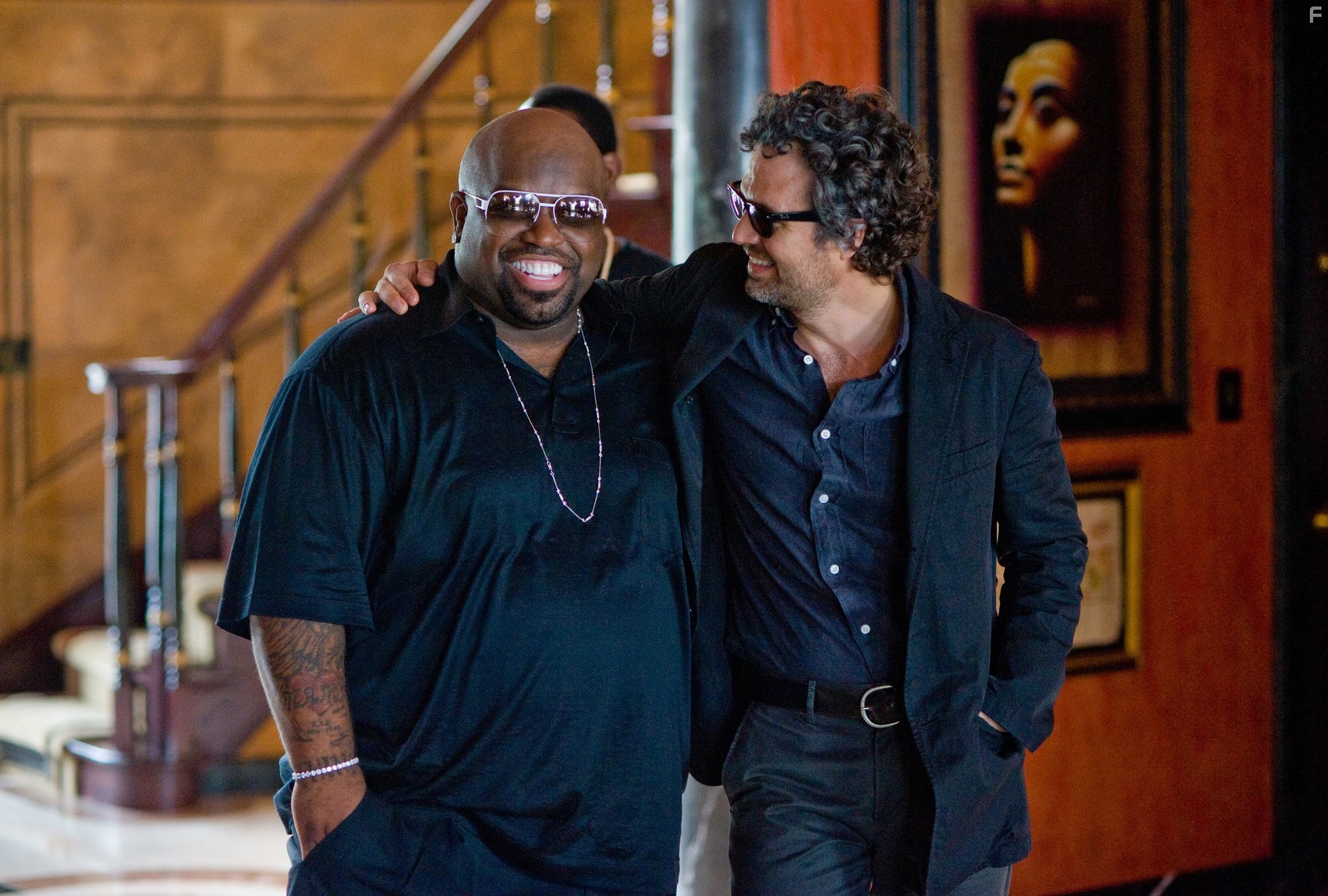 CeeLo Green and Mark Ruffalo in Хоть раз в жизни (2013)