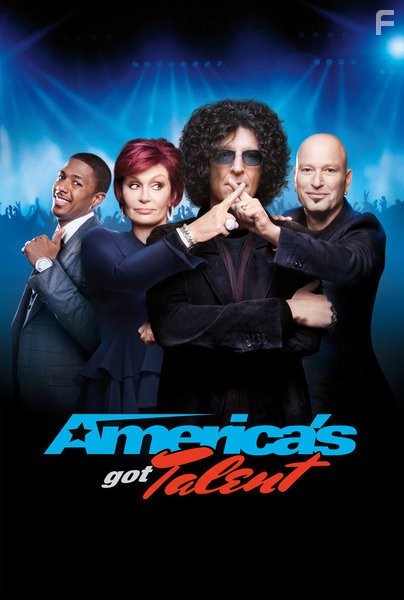 Howard Stern, Howie Mandel, Nick Cannon, and Sharon Osbourne in Америка ищет таланты (2006)