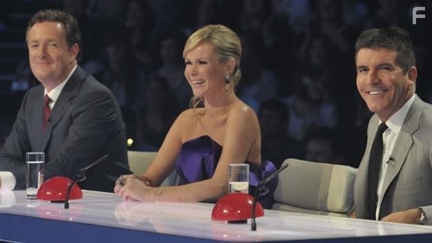 Amanda Holden, Piers Morgan, and Simon Cowell in Британия ищет таланты (2007)