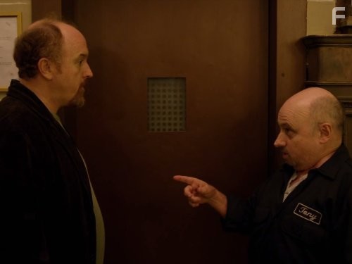 Louis C.K. and Clark Middleton in Луи (2010)