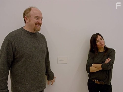 Louis C.K. and Pamela Adlon in Луи (2010)