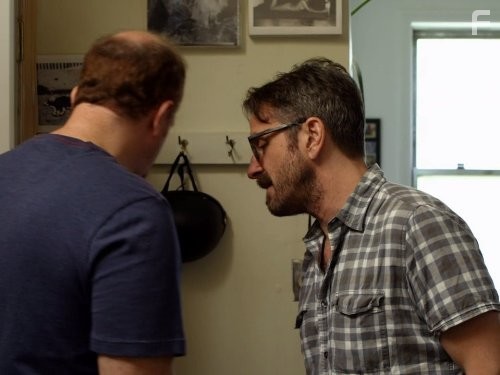Louis C.K. and Marc Maron in Луи (2010)