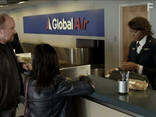 Louis C.K., Pamela Adlon, and Robyn Payne in Луи (2010)