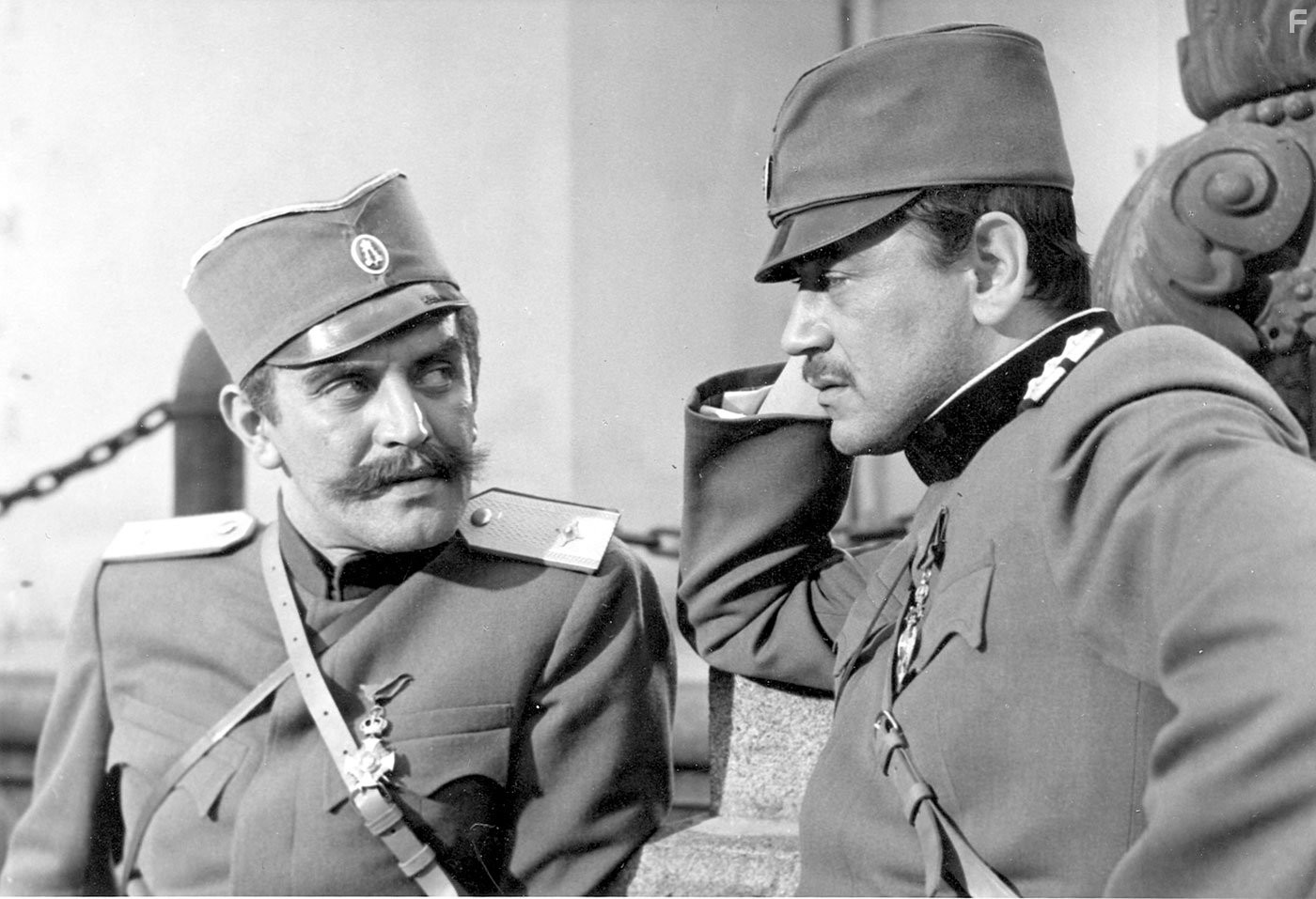 Aleksandar Gavric and Ljuba Tadic in Mars na Drinu (1964)