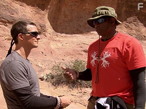 Deion Sanders and Bear Grylls in Running Wild with Bear Grylls (2014)