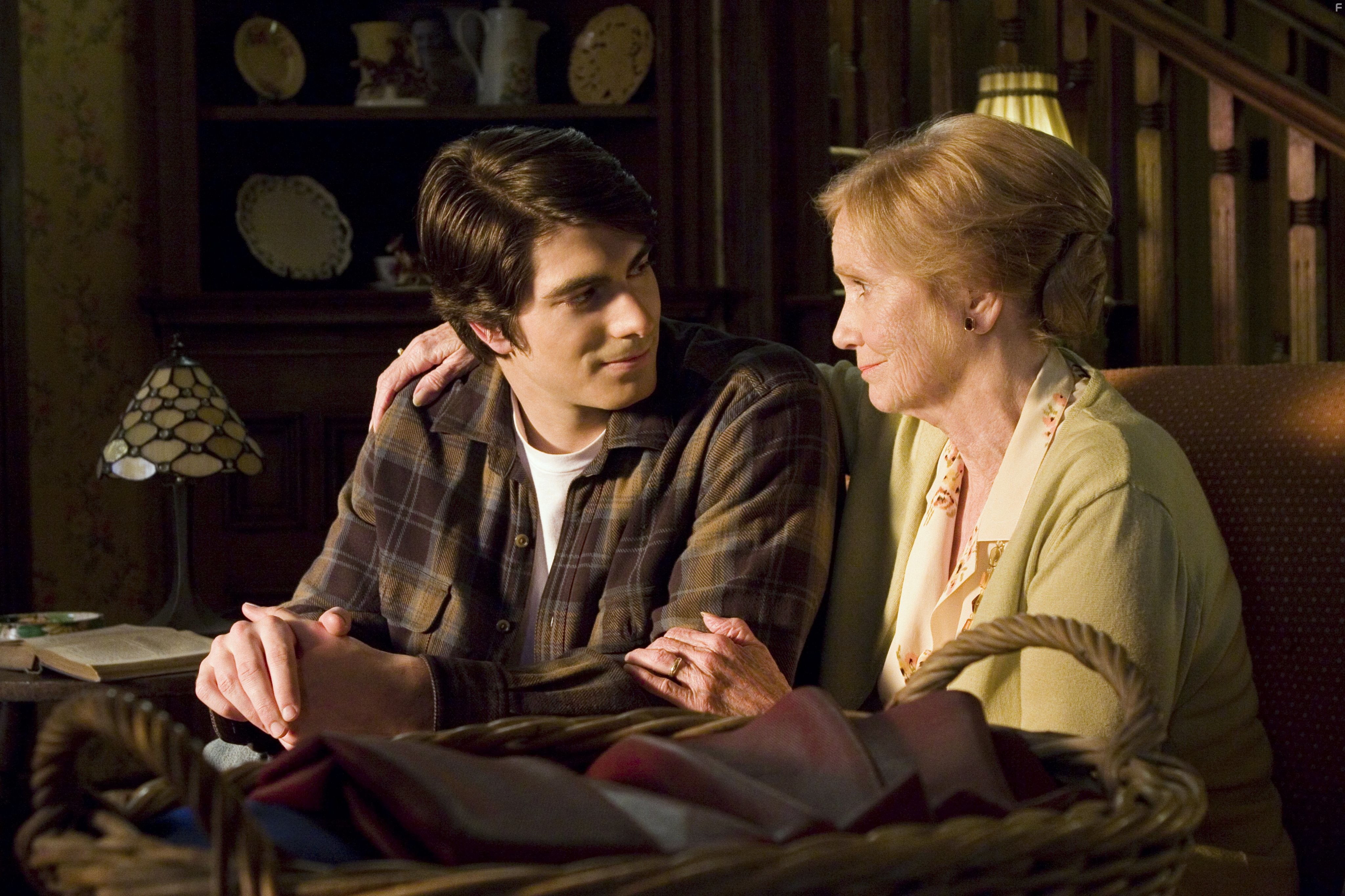 Eva Marie Saint and Brandon Routh in Возвращение Супермена (2006)