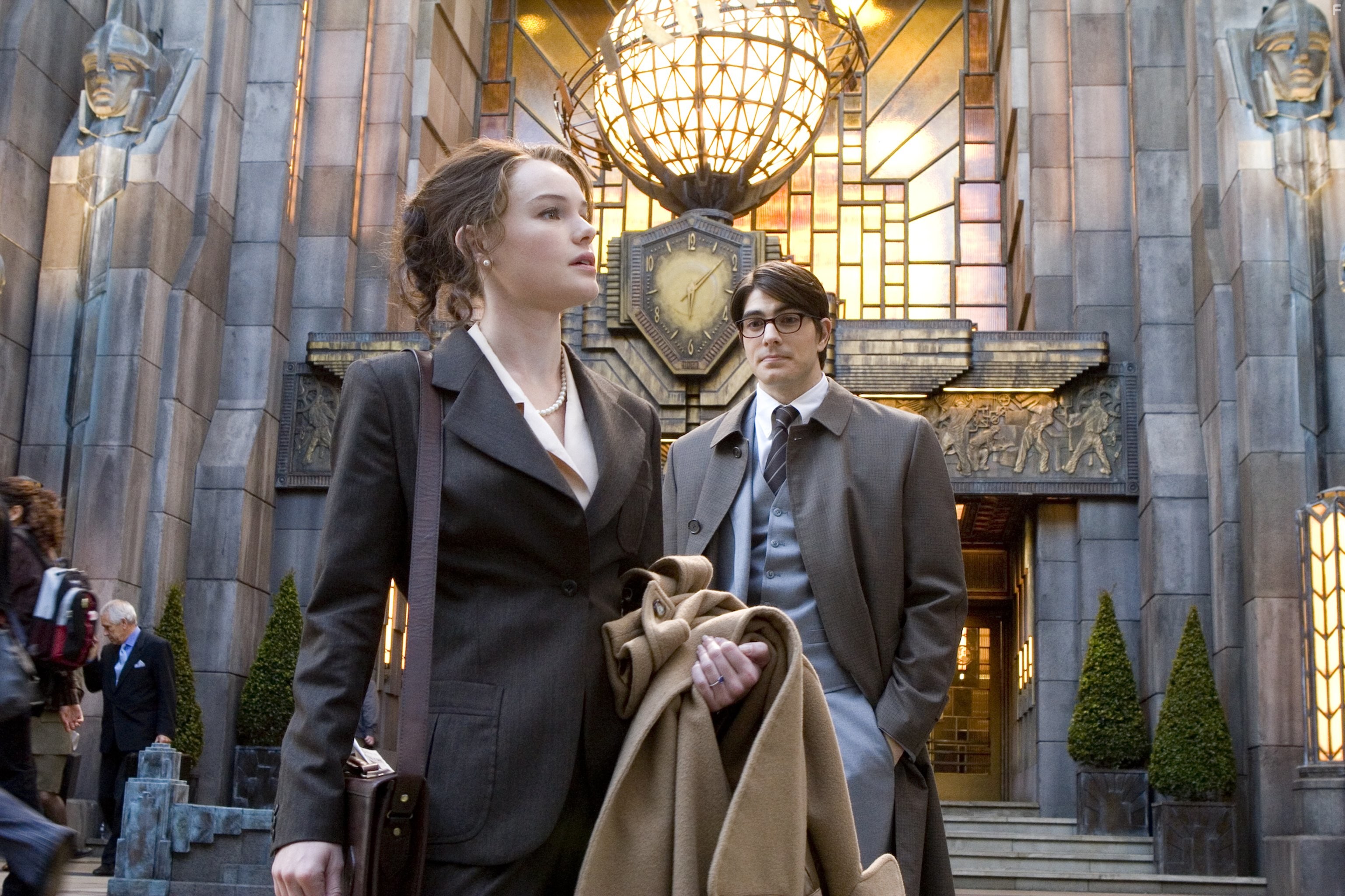 Kate Bosworth and Brandon Routh in Возвращение Супермена (2006)