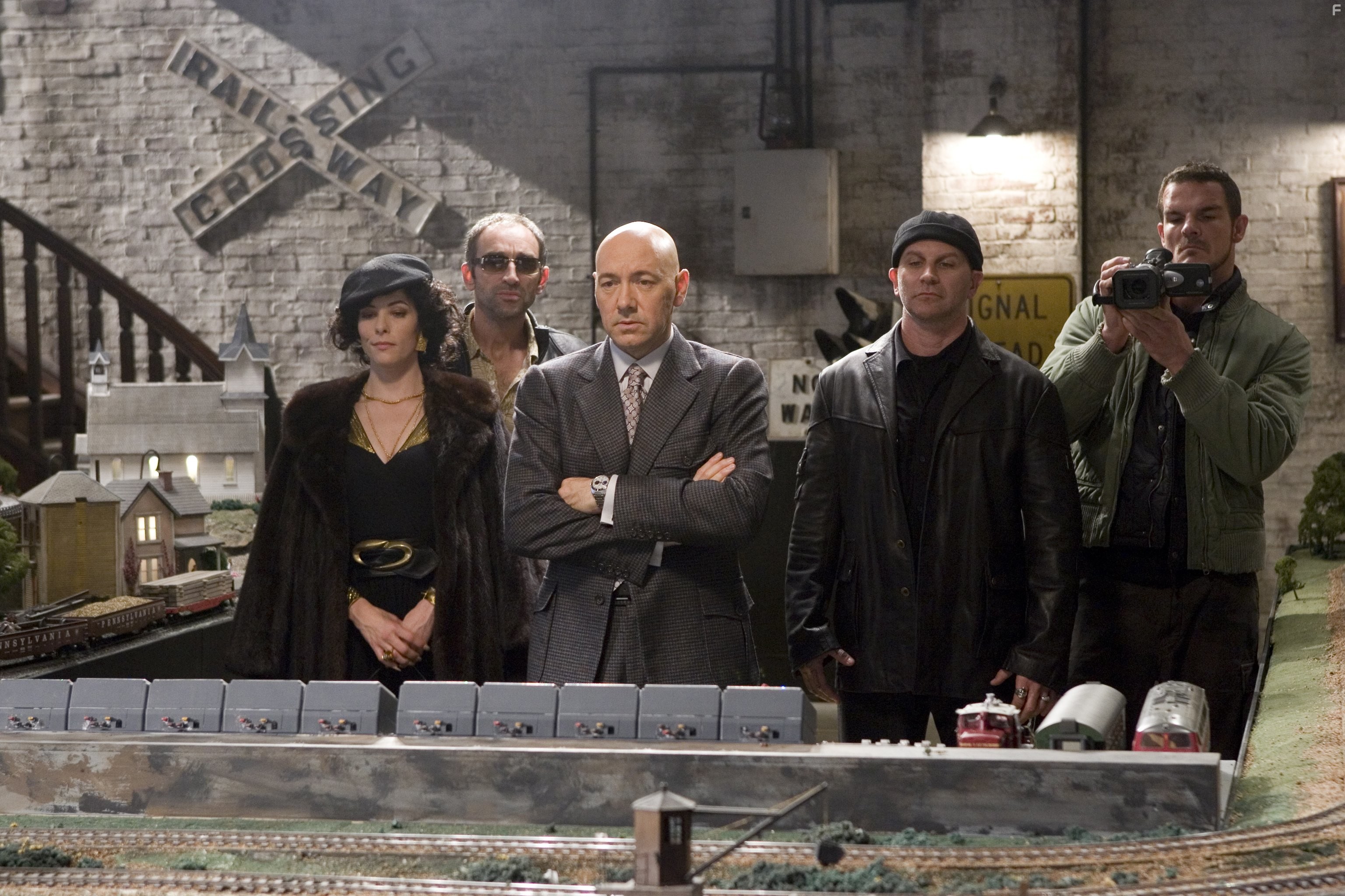 Parker Posey, Kevin Spacey, David Fabrizio, Ian Roberts, and Vincent Stone in Возвращение Супермена (2006)