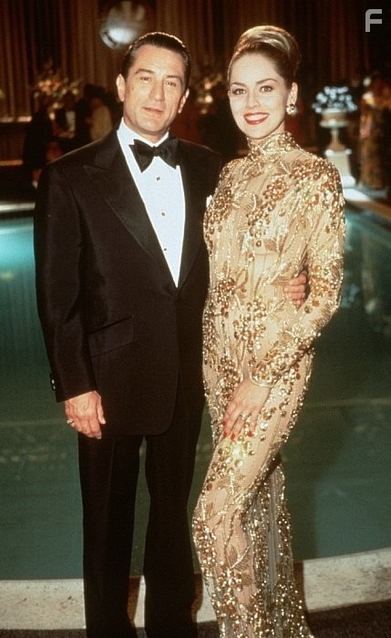 Robert De Niro and Sharon Stone in Казино (1995)