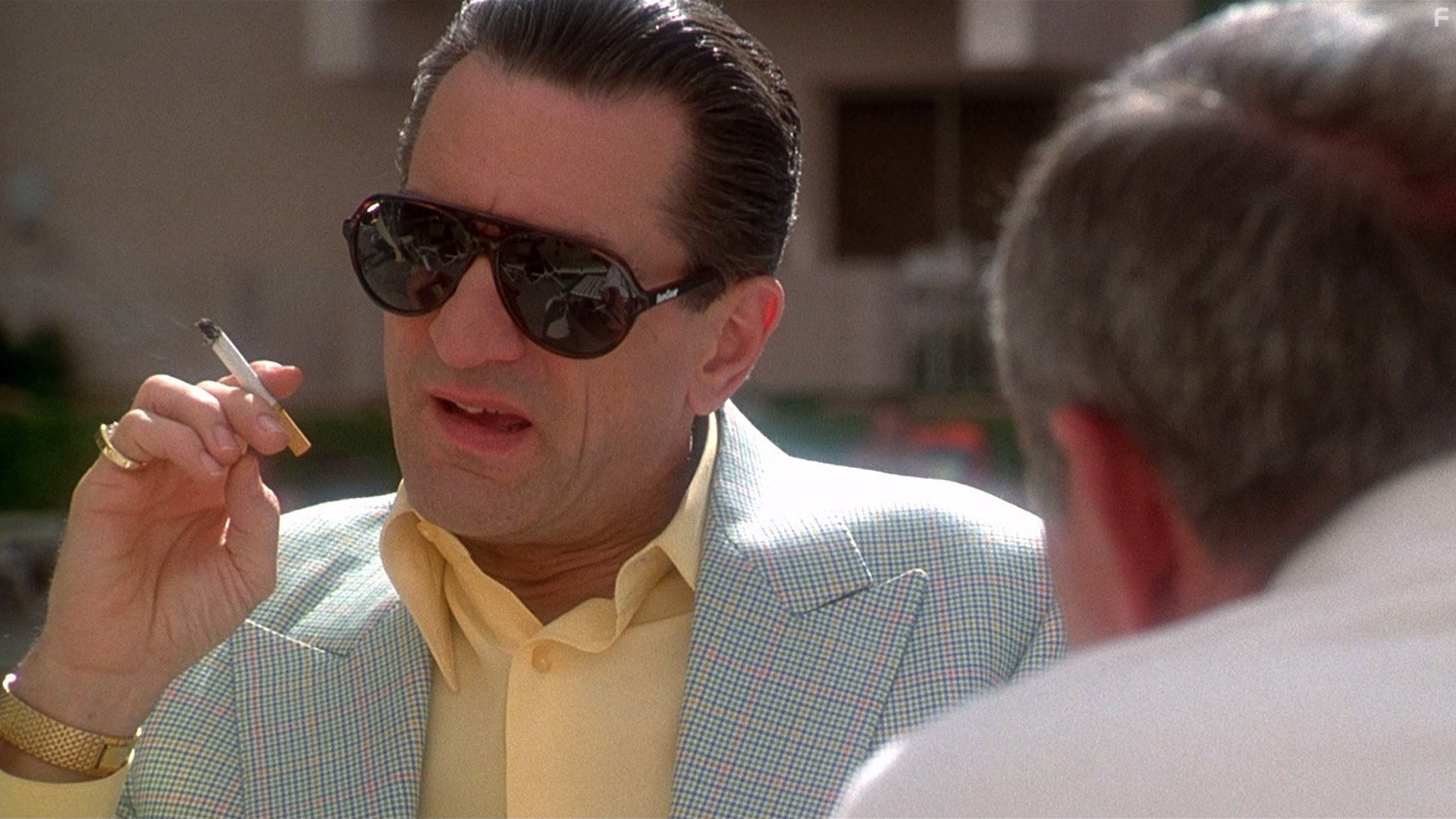 Robert De Niro and Alan King in Казино (1995)