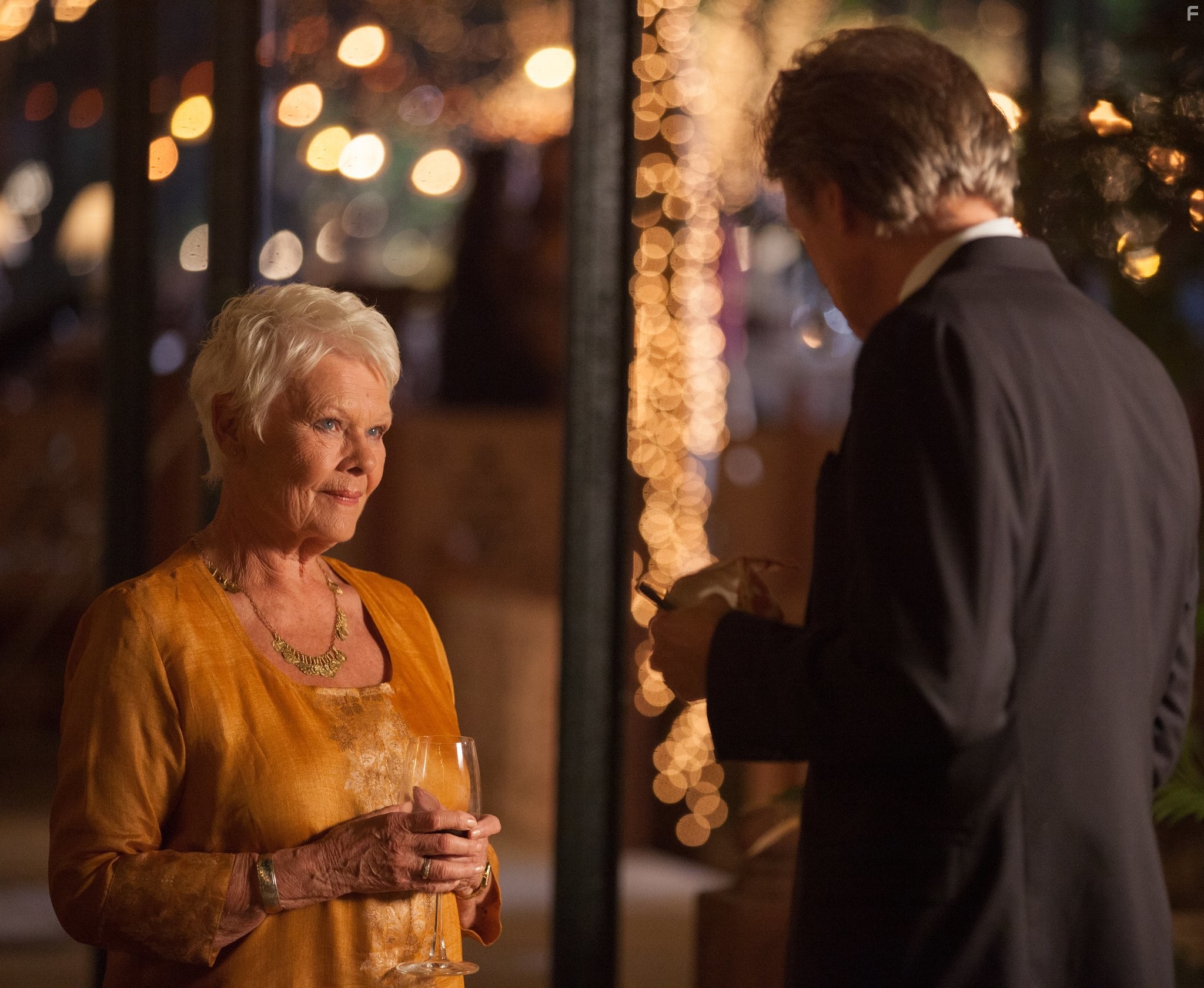 Judi Dench and Bill Nighy in Отель Мэриголд: Лучший из экзотических 2 (2015)