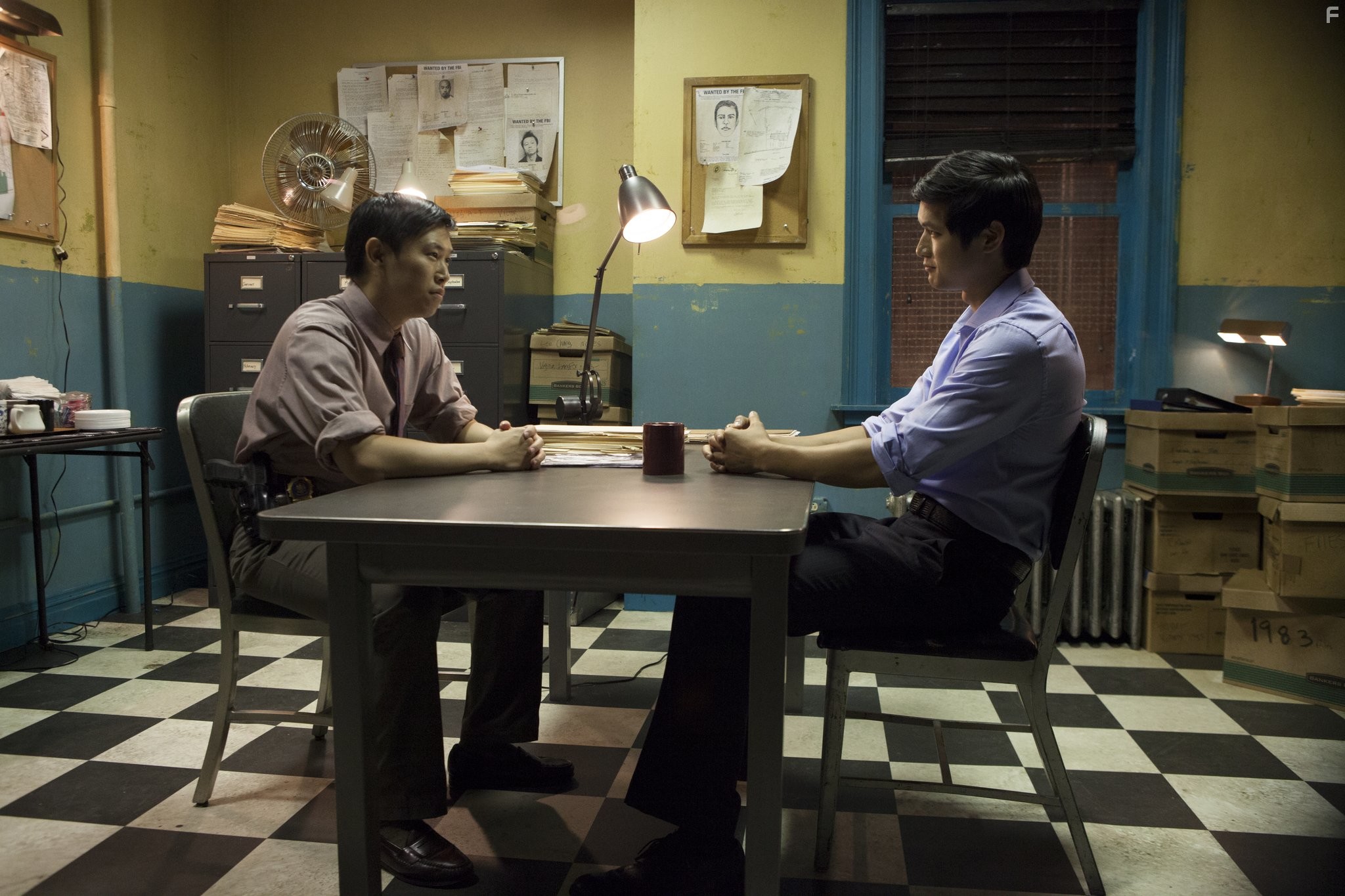 Jin Au-Yeung and Harry Shum Jr. in Месть зеленых драконов (2014)