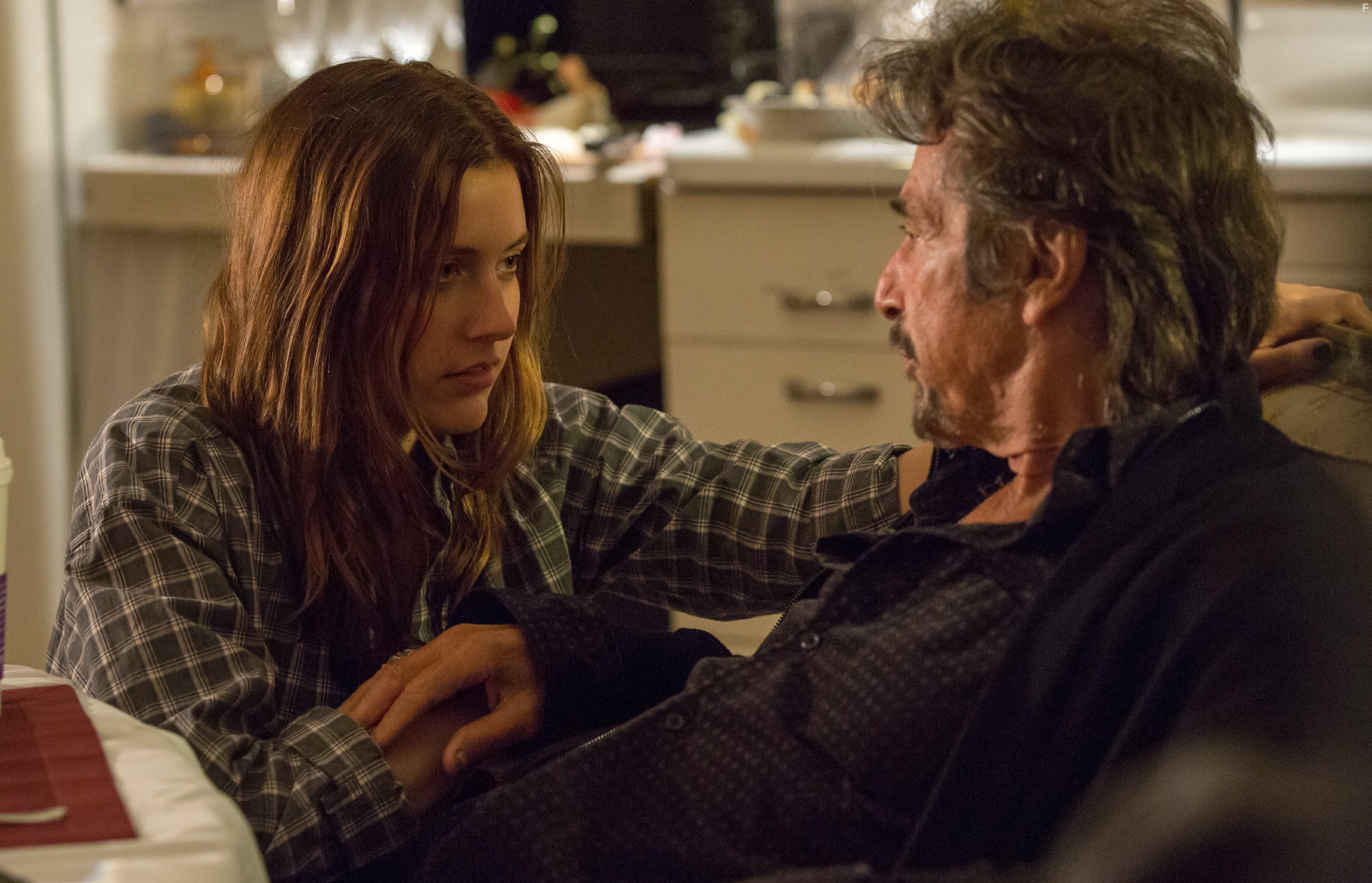 Al Pacino and Greta Gerwig in Унижение (2014)
