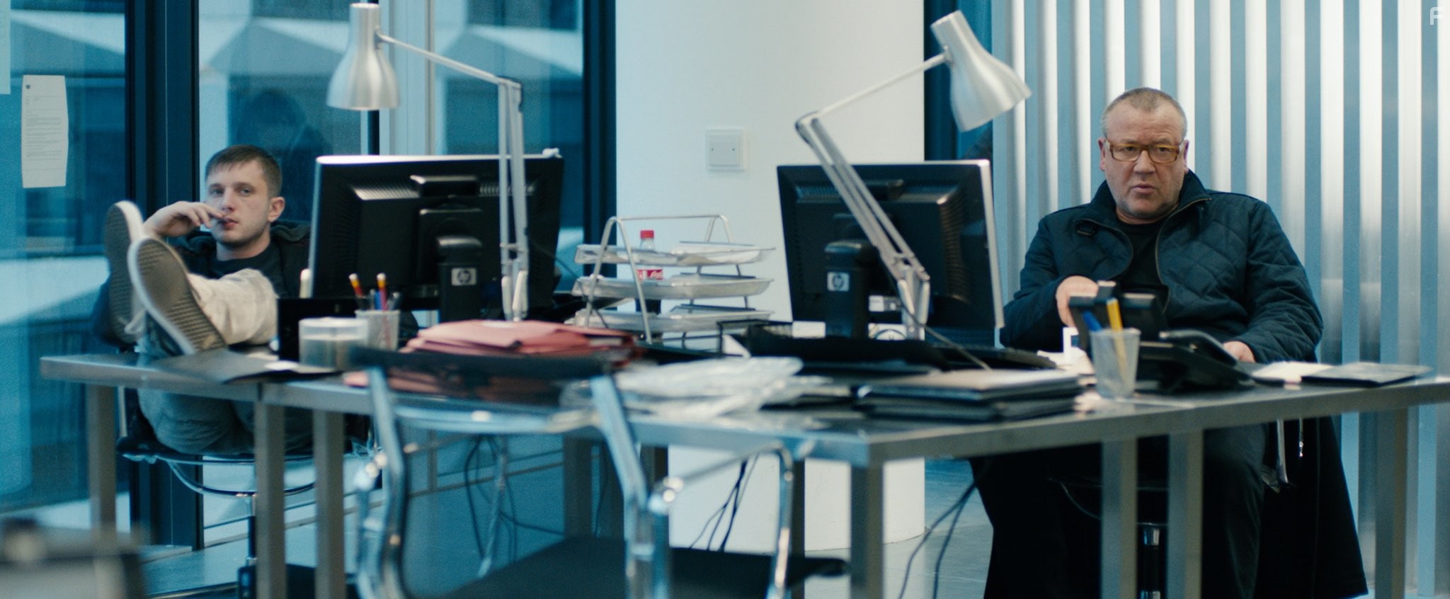 Ray Winstone and Ben Drew in Летучий отряд Скотланд-Ярда (2012)