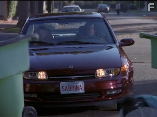 Melissa Joan Hart and Trevor Lissauer in Сабрина - маленькая ведьма (1996)