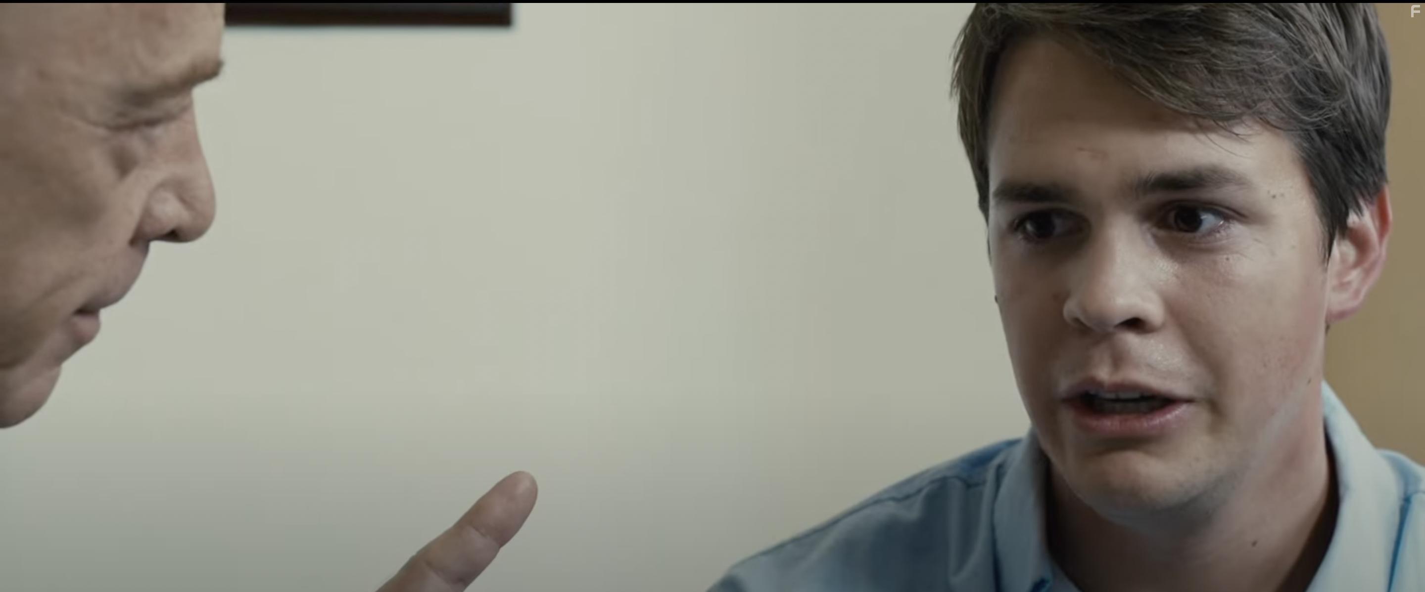 J.K. Simmons and Johnny Simmons in Whiplash (2013)