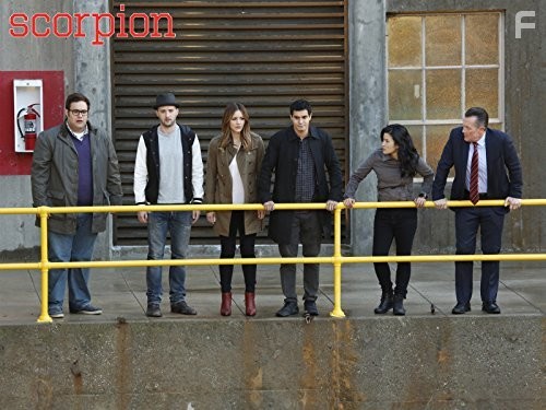 Robert Patrick, Eddie Kaye Thomas, Elyes Gabel, Katharine McPhee, Jadyn Wong, and Ari Stidham in Скорпион (2014)