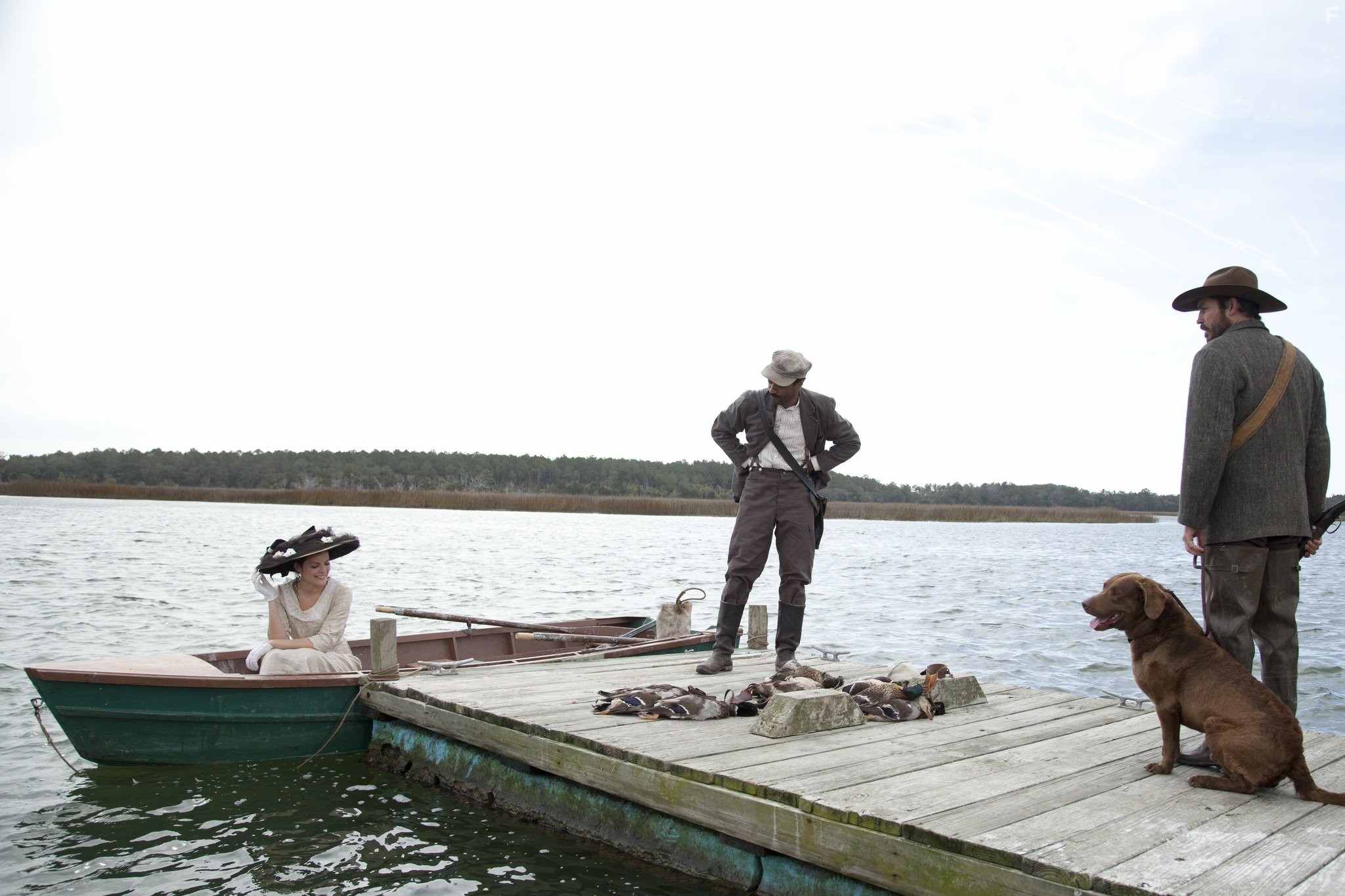 Jim Caviezel and Chiwetel Ejiofor in Savannah (2013)