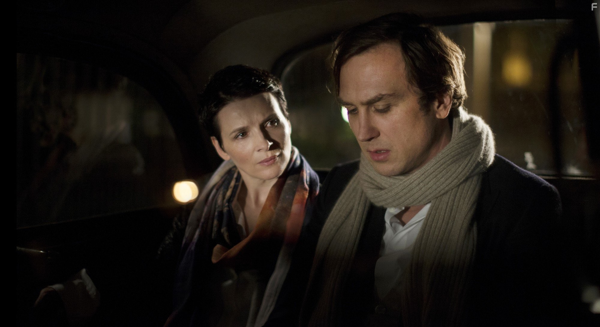 Juliette Binoche and Lars Eidinger in Зильс-Мария (2014)