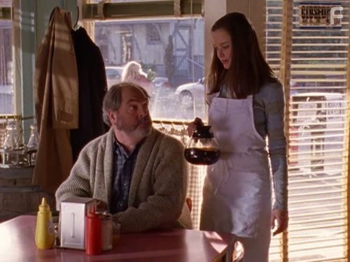 Alexis Bledel and Michael Winters in Девочки Гилмор (2000)