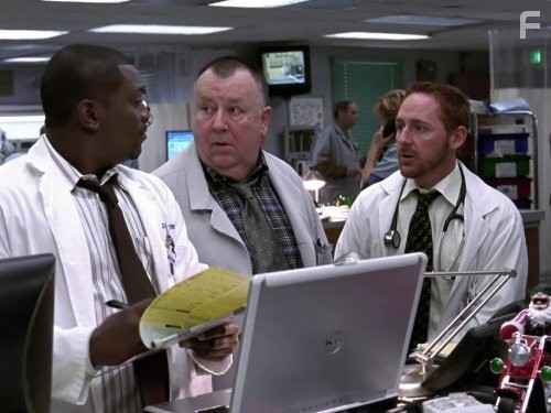 Mekhi Phifer, Troy Evans, and Scott Grimes in Скорая помощь (1994)