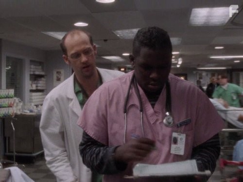 Anthony Edwards, Deezer D, and Yvette Freeman in Скорая помощь (1994)