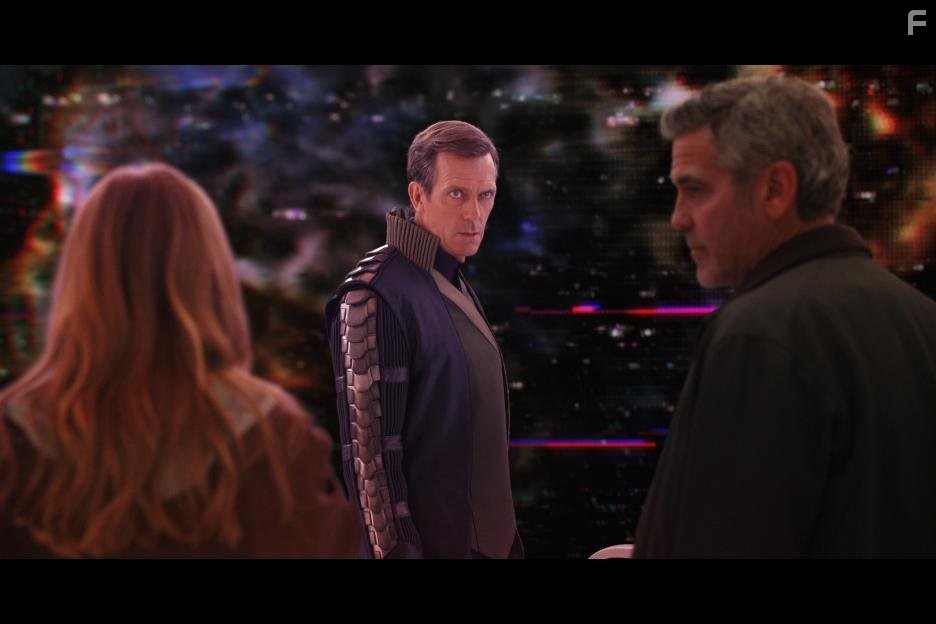 George Clooney and Hugh Laurie in Земля будущего (2015)