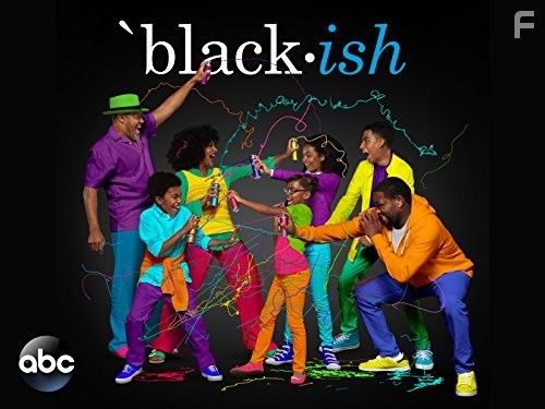 Laurence Fishburne, Anthony Anderson, Tracee Ellis Ross, Yara Shahidi, Marcus Scribner, Miles Brown, and Marsai Martin in Чeрноватый (2014)