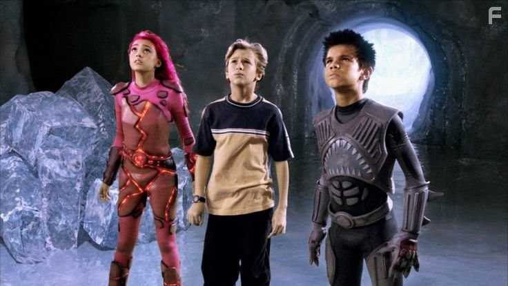 Cayden Boyd, Taylor Lautner, and Taylor Dooley in Приключения Шаркбоя и Лавы в 3-D (2005)